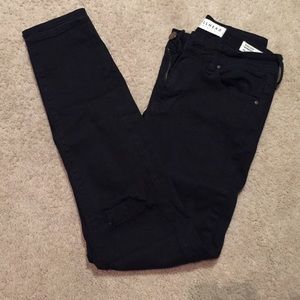 Bullhead Black High Waisted Skinny Jeans